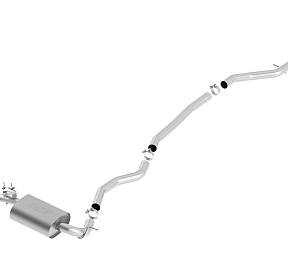 140657 ВЫХЛОПНАЯ СИСТЕМА CAT-BACK BMW F30/F32  320I/IX 420I/IX ЗВУК S-TYPE  (turbo) N20 - одна насадка