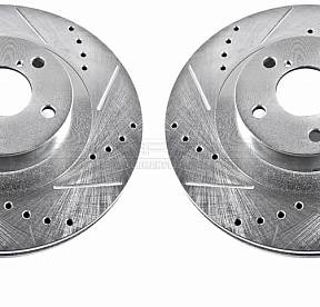 Диски тормозные для установки на переднюю ось