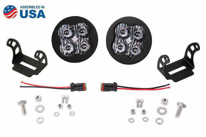 Круглые противотуманные LED-модули SS3 Sport SAE