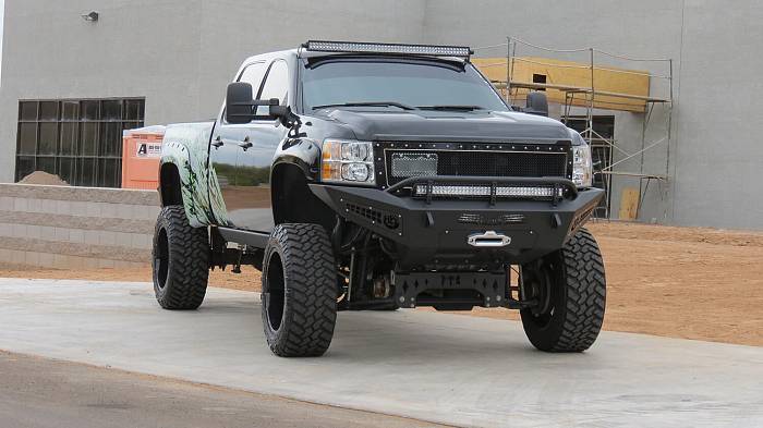 Передний силовой бампер HoneyBadger для Ford F-150 Raptor