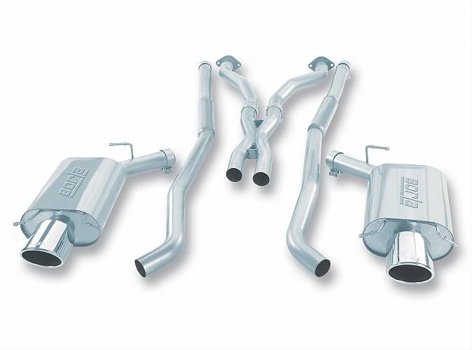 ВЫХЛОПНАЯ СИСТЕМА CAT BACK CADILLAC CTS-V ’04-’05 5.7L RWD