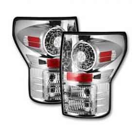 Toyota Tundra 07-13 LED Taillights - Clear Lens