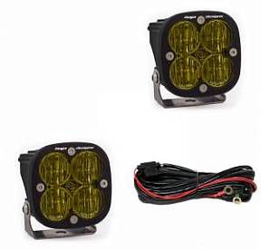 Противотуманные фары серии Squadron SAE, янтарные (Wide Cornering)