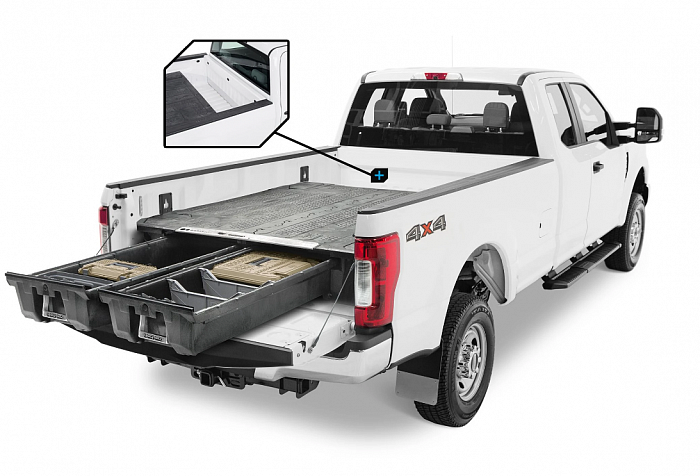 Органайзер для Ford F150 с алюминиевым кузовом длиной 244 см