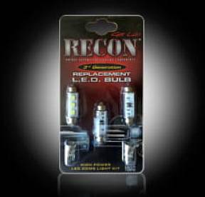 GM High Power Dome Light Set LED Replacement - Fits GMC & Chevy 00-07 Sierra & Silverado (CLASSIC BODY STYLE) 1 Set Required for Both 2-Door & 4-Door Trucks