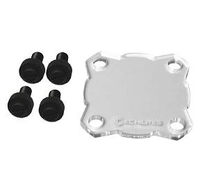 Защитное стекло бесцветное для одинарной фары KC FLEX™ #7208