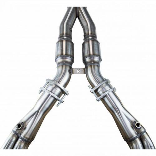 X-pipe с катализаторами OEM Chevrolet Corvette C6 LS2/LS3 6.0L/6.2L