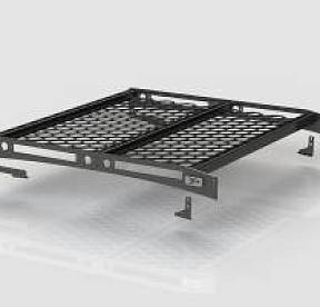 Багажник Raizer-S для Тойота Тундра Double Cab 2007+, покрытие Line-X