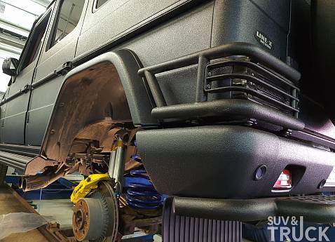 Тюнинг подвески Mercedes G-500| Доработка подвески MB G-class