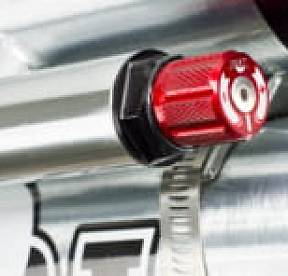 Комплект апгрейда амортизаторов ByPass  - красный вентиль отбоя