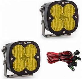 Комплект светодиодных фар янтарного свечения (Wide Cornering) серии XL 80
