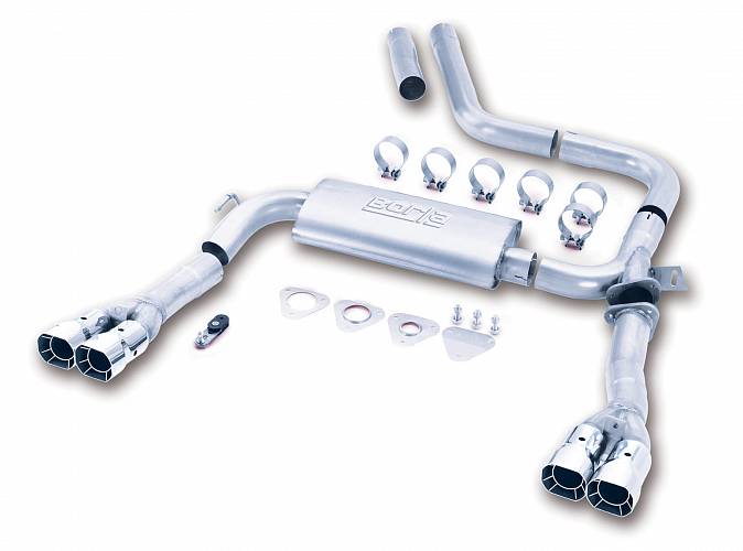 ВЫХЛОПНАЯ СИСТЕМА CAT BACK CHEVROLET CAMARO/TRANS AM ’98-’02 5.7L V8 АКППМКПП