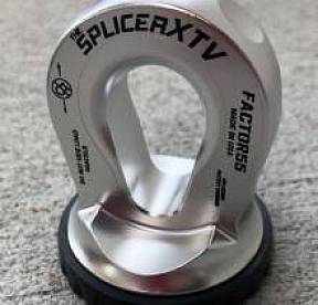 Коуш линейки XTV для синтетического троса лебедки UTV / ATV - серебряный