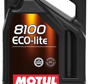 5 л MOTUL 8100 ECO-LITE 5W-30 энергосберегающее масло для бензиновых двигателей