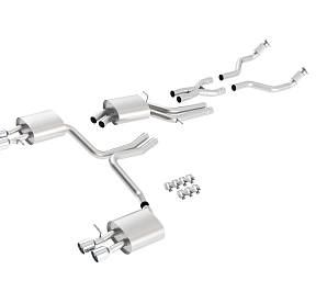 ВЫХЛОПНАЯ СИСТЕМА CAT BACK AUDI  S4 И S5 ’10-’14 V6-3.0L (SC) ЗВУК S-TYPE
