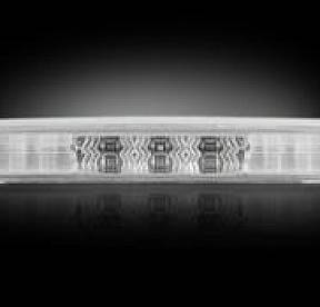 Ford 97-03 F150 & F250LD Light-Duty & Ford 00-04 Excursion - Red LED 3rd Brake Light Kit w/ White LED Cargo Lights - Clear Lens