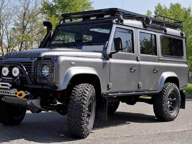 Багажник Slimline II  на крышу Land Rover Defender 110 - от Front Runner