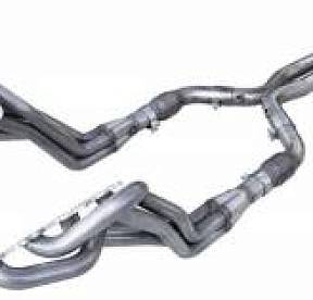 Длиннотрубные выпускные коллекторы 1-7/8"×3'' без катализаторов для Ford Mustang 5.0L Coyote 2018+