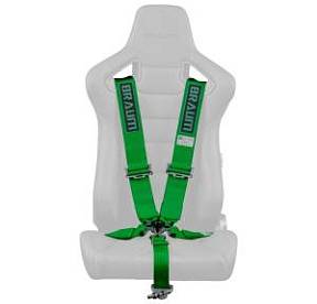 Ремень 5-ти точечный 3" SFI Approved Racing Harness - Green