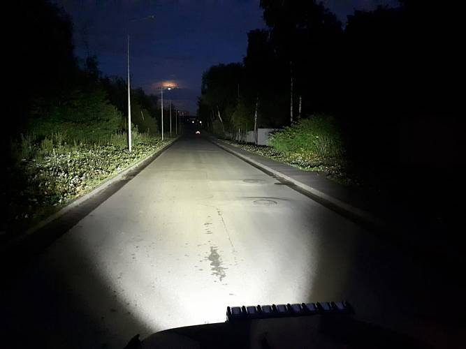 Комплект LED-фар MD-XL серия PRO, дальний свет