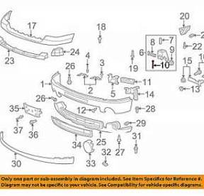 Болт крепления переднего бампера