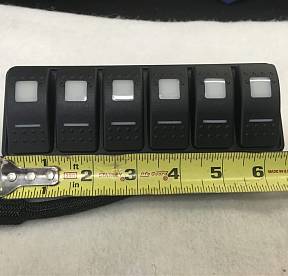 Modular 6 Switch Panel Universal Dual LED 36 Inch Cable Amber sPOD