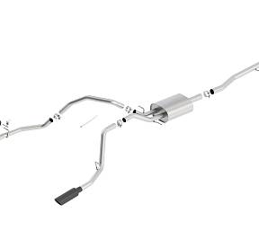 ВЫХЛОПНАЯ СИСТЕМА CAT BACK CHEVROLET  SILVERADO И SIERRA 1500