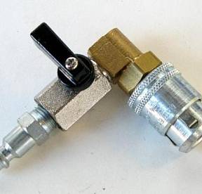 Воздушный клапан с вентилем Monster в сборке