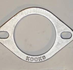 Фланец для монтажа короткого выпускного коллектора ø 3"