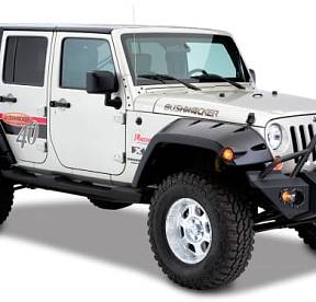 Задняя пара расширителей колёсных арок для Джип