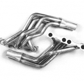 Модернизированные выпускные коллекторы 2'' x 3.5'' для Ford Mustang, 1979-1993