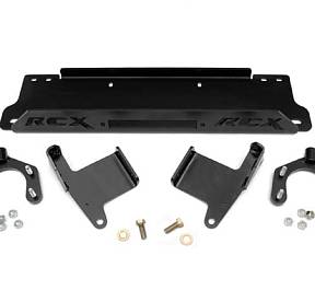 Площадка для установки лебёдки в штатном бампере