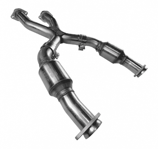 Приемные трубы X-Pipe для Mustang GT|Cobra, 1996-1998, 2.5'' x 2.5''