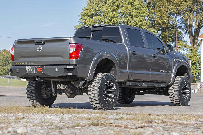 Бампер задний Rough Country для Niissan Titan XD