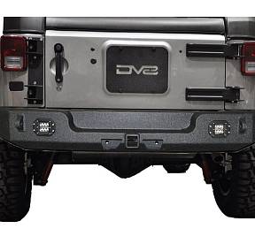 Full Length Rear Bumper 14 for 07-17 JK w/ Light Holes
