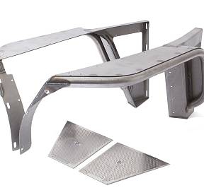 Крылья передние для Jeep YJ вылет 4 дюйма  G3 от GenRight