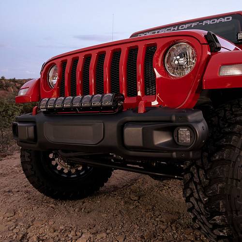 Кронштейн для установки фар Adapt на бампер Jeep Wrangler JL 