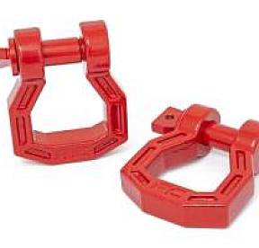 Шакл для буксировки, красный