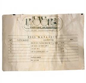 Набор торцевых болтов для монтажа выпускного коллектора