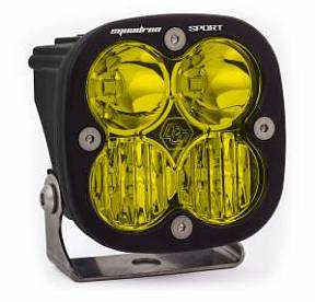 Светодиодная фара (Driving/Combo) серии Squadron Sport с янтарным свечением
