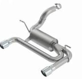 Выхлопная система Borla Axle-Back для Jeep Wrangler JL|JLU 2018-2021