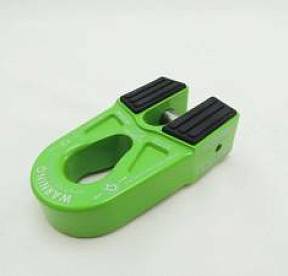 Шaкл для буксировки с крюком FLATLINK "E" (Expert) - зеленый