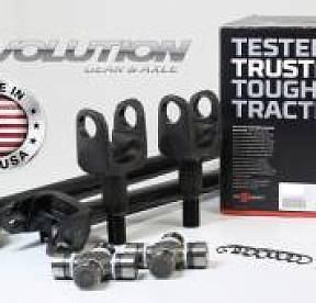 97-06 TJ LJ XJ and ZJ US Made Front SUPER 30 Axle Kit w/ARB Revolution Gear