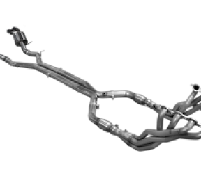 Выхлопная система 2"×3'' без катализатора для Camaro V8 2016+, 4 насадки