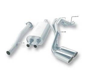 140205 ВЫХЛОПНАЯ СИСТЕМА CAT BACK CADILLAC  ESCALADE ESV, DENALI YUKON ’07-’10, Насадка №38