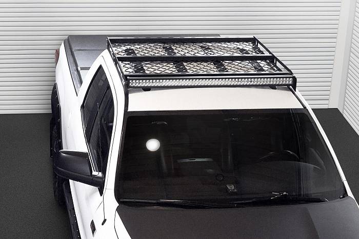 Багажник Raizer-S для Тойота Тундра Double Cab 2007+, покрытие Raptor