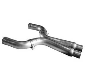 Приемные трубы X-Pipe без кат. Ford Shelby GT500, 2007-2014, 3.5''