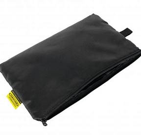 HD Nylon Zippered pouch, loop strap, For PT Mini Kit / Tire Inflator Storage Bag