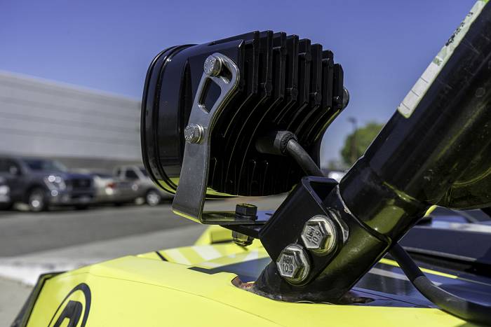 Кронштейны для монтажа оптики на переднюю стойку Polaris RZR XP1000