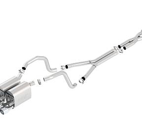 ВЫХЛОПНАЯ СИСТЕМА CAT BACK CHEVROLET CORVETTE C6 ’05-’08 6.0-6.2 S-TYPE